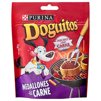 Doguitos Medallones De Carne 65g