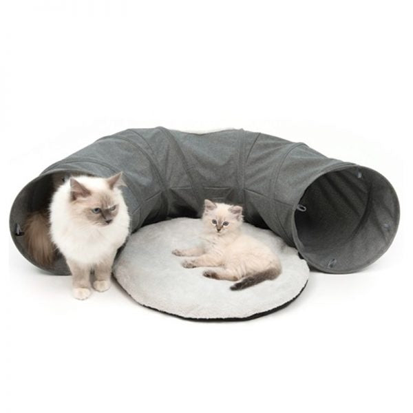 Catit Vesper Tunel Mat Gris Gatos