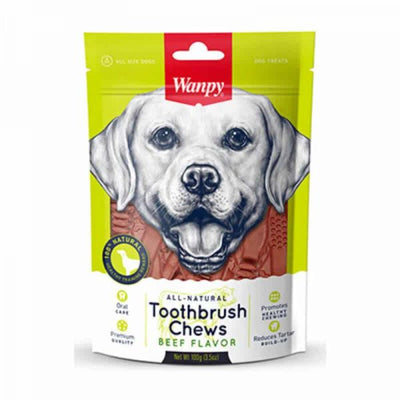 Wanpy Snack Perro Beef Toothbrush Chews
