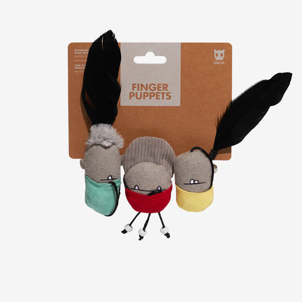 Zee Cat Finger Puppets