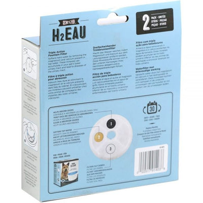 Zeus Filtro Fuente Triple Acción Fuente Perros