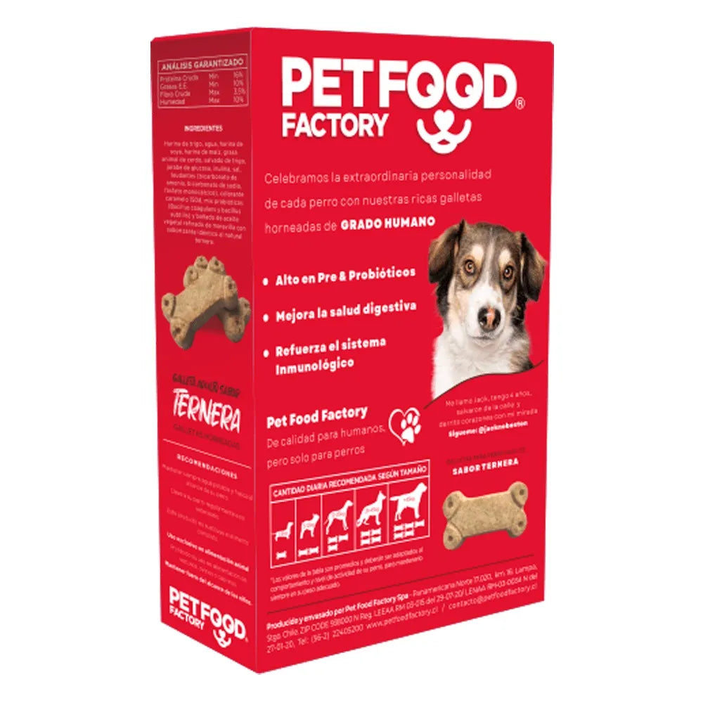 Petfood Galleta Hueso Perro Adulto Sabor Ternera 460g