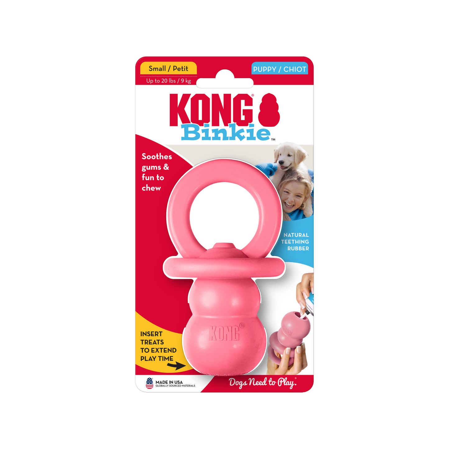Kong Dog Puppy Binkie S