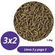 Pack 3x2 Pellet Mantención Conejo y Cuyi 1.3K