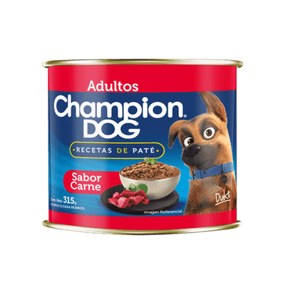 Champion Dog Lata Adultos Sabor Carne 315g