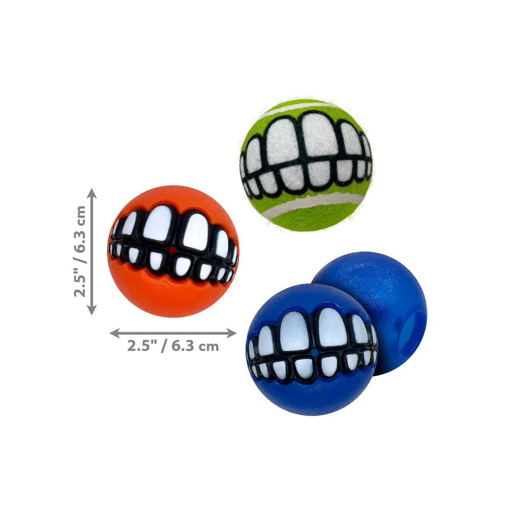 Kong Dog Grinz Balls 3X M