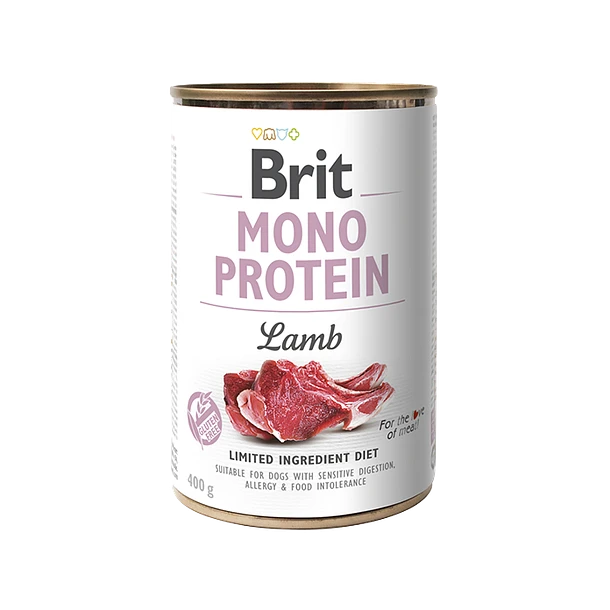 Brit care Mono Protein Lata Lamb 400g Perros