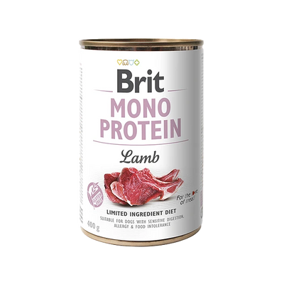 Brit care Mono Protein Lata Lamb 400g Perros