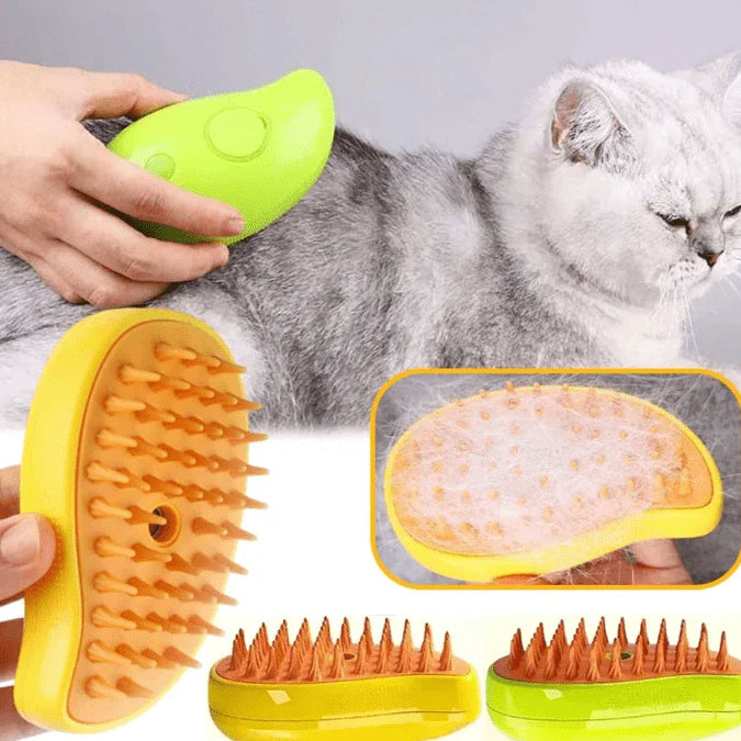 Cepillo de Mano a Vapor Perros y Gatos