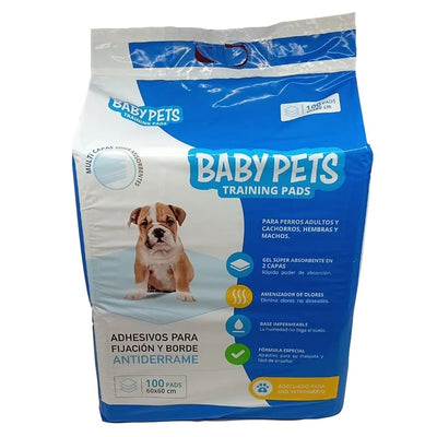 Sabanillas Baby Pets Training Pads 100un 60x60