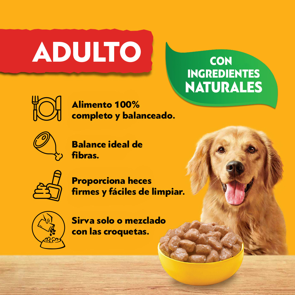 Pedigree Pouch Perro Adulto Sabor Pollo 100g