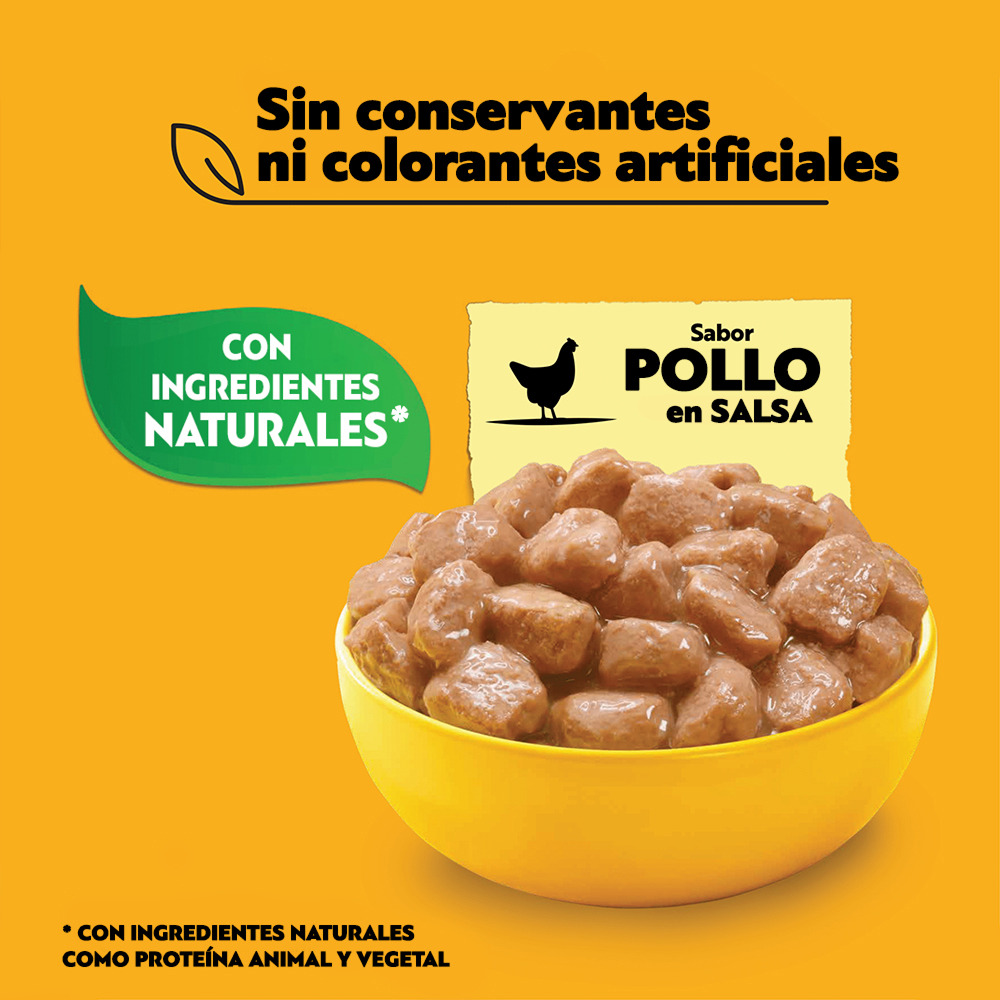 Pedigree Pouch Perro Adulto Sabor Pollo 100g