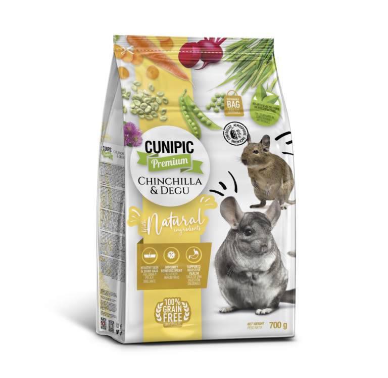 Cunipic Premium Chinchilla y Degú 700gr