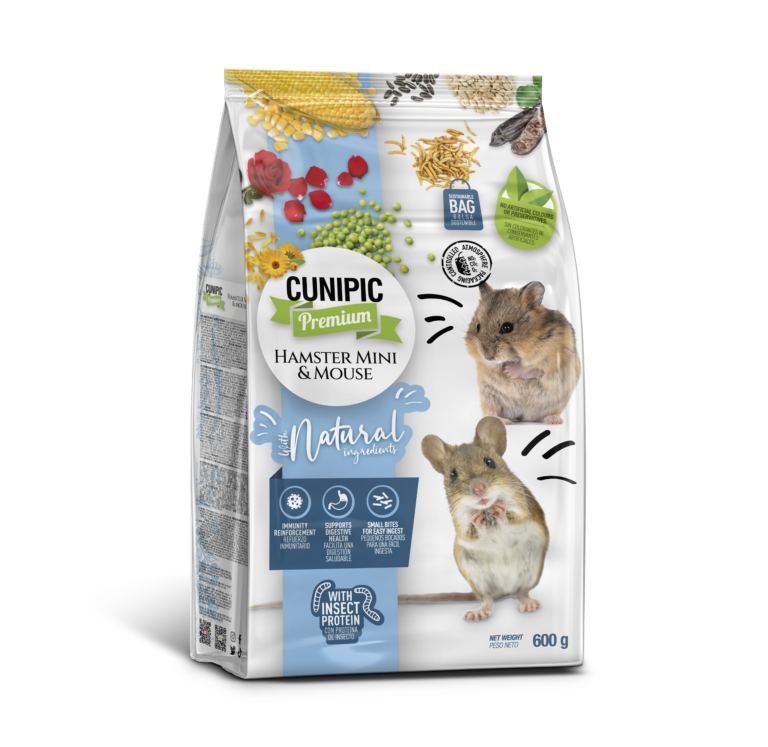 Cunipic Premium Hamster Mini y Ratón 600gr