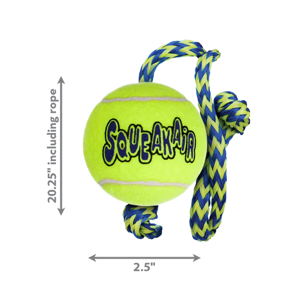 Kong Dog Ball Air With Rope