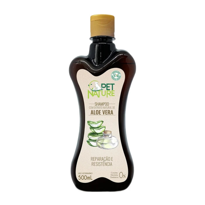 Pet Natures Shampoo Aloe Vera Perros y Gatos 500ml