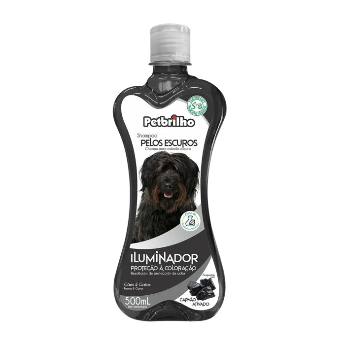 Petbrilho Shampoo Pelos Oscuros Perros y Gatos 500ml
