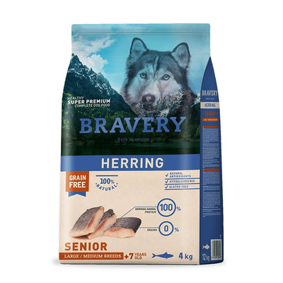 Bravery Herring Perros Senior Medianos y Grandes