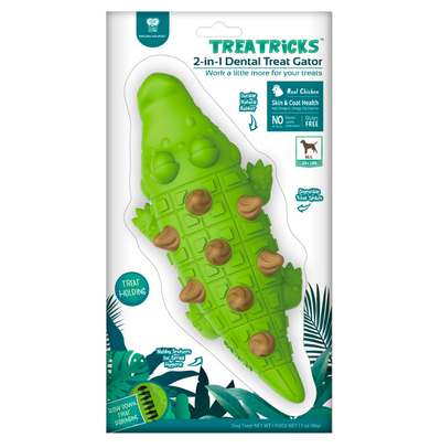 Juguete Treatricks Cocodrilo Dental Snack Perros