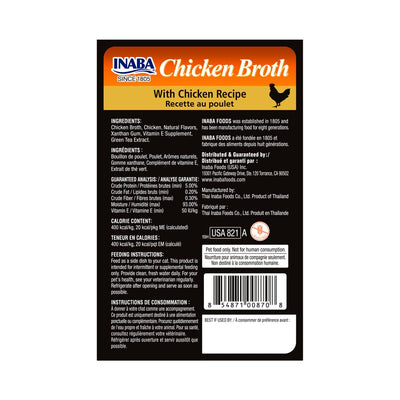 Inaba Churu Broth Gato Pollo 50g