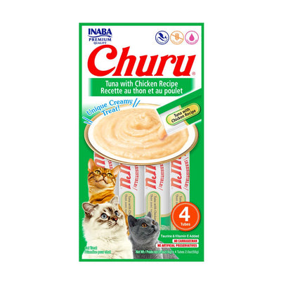 Inaba Churu Gatos Atún Con Pollo