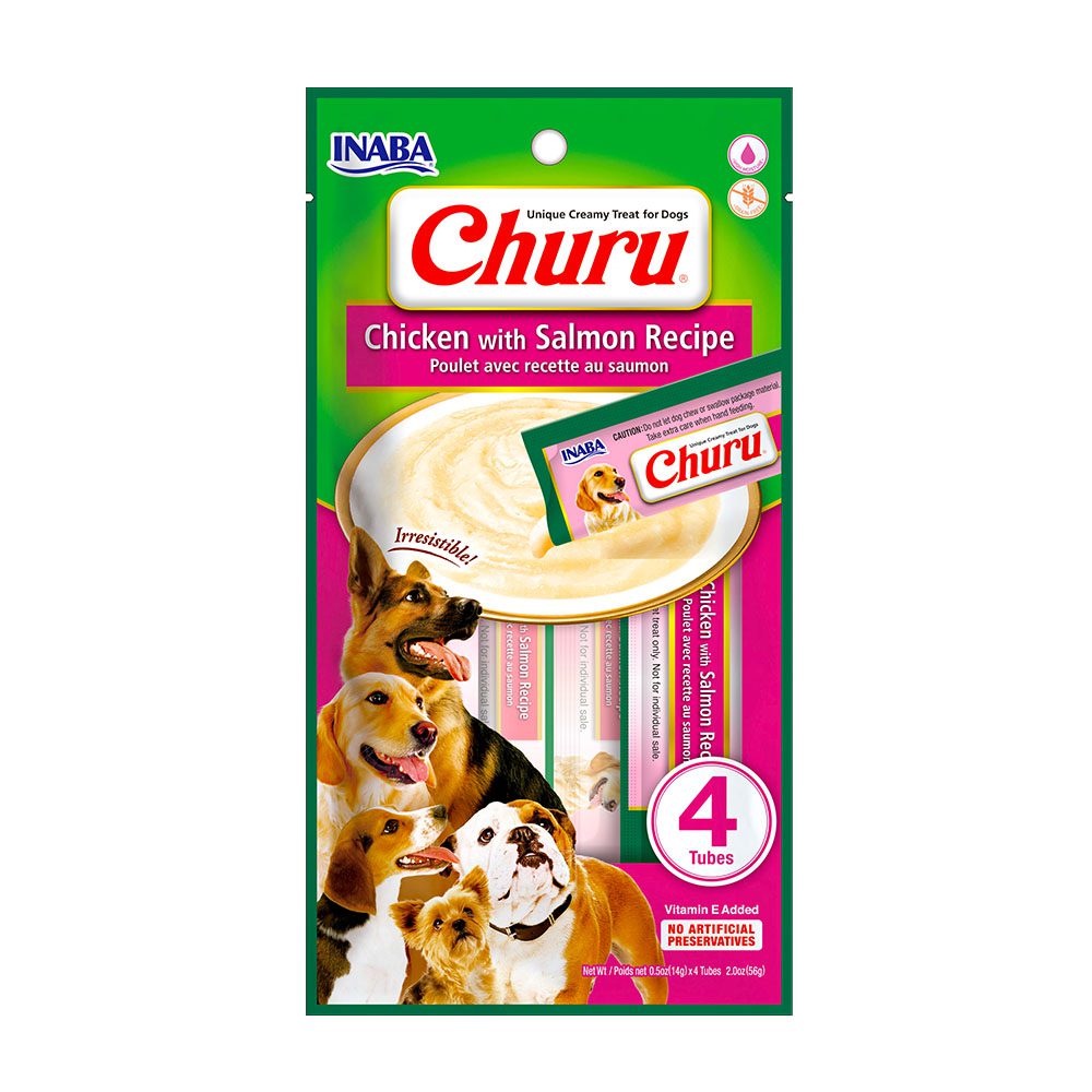 Inaba Churu Dog Pollo con Salmon