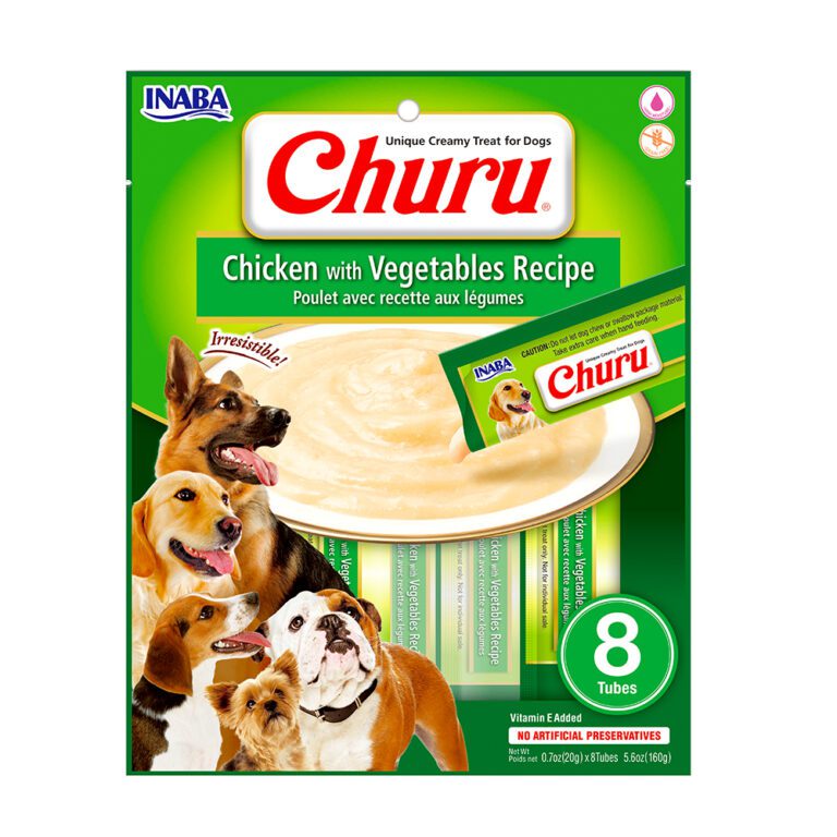 Inaba Churu Perros Pollo con Vegetales