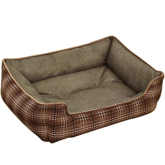 Marben Pets Cama Rectangular Chenille Perros y Gatos