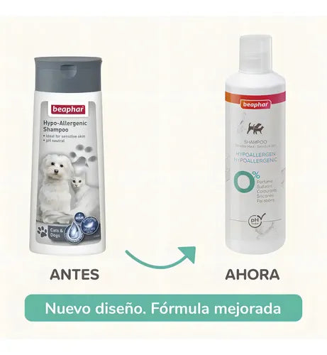 Beaphar Shampoo Hypo-Allergenic Perros y Gatos 250ml