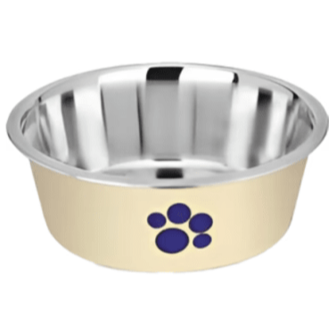 Kumar Plato Crema Patita Azul Perros