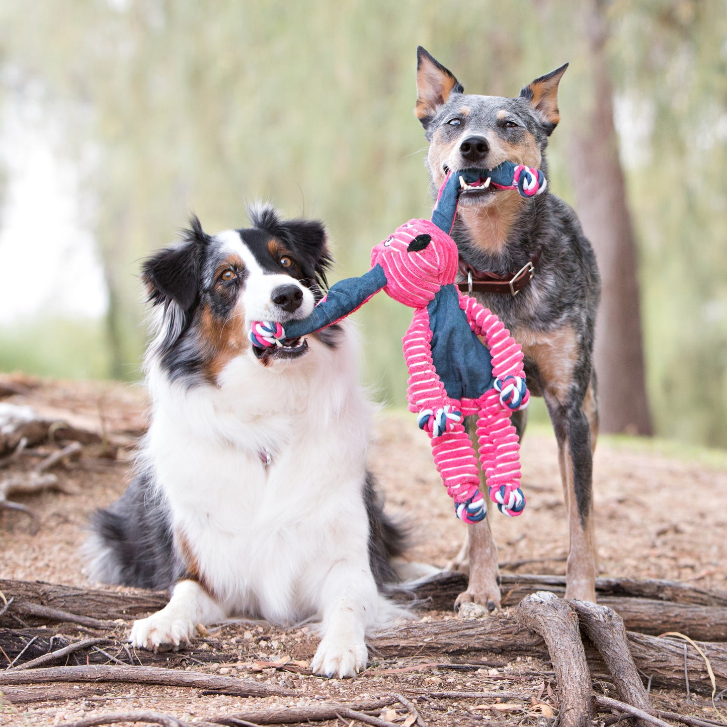 Kong Dog Floppy Knots Conejo M/L
