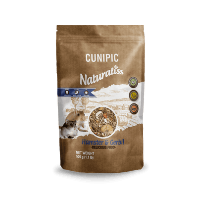 Cunipic Naturaliss Hamster y Gerbos 500gr