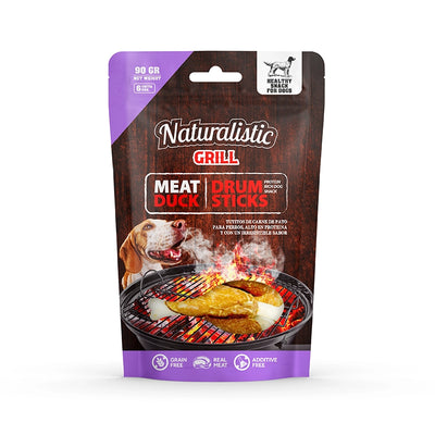 Naturalistic Perros Grill Meat Duck Drumstick 90g
