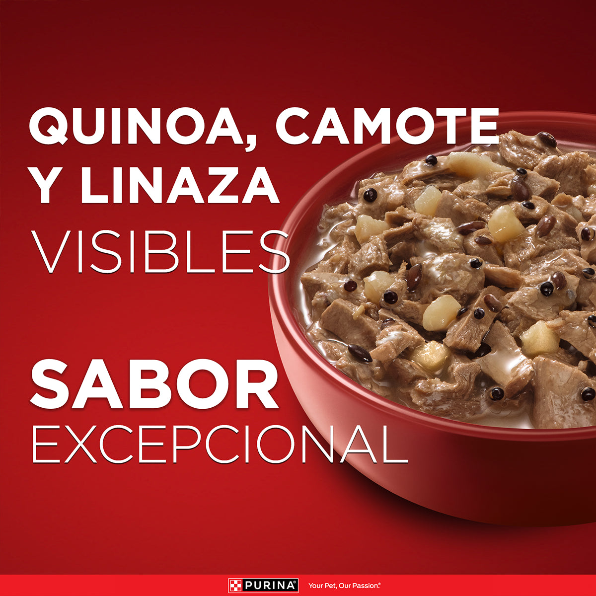 Purina One Pouch Superfoods Perros Adultos y Cachorros con Salmón 85g