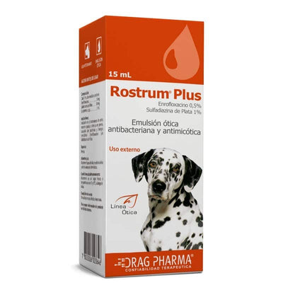 Drag Pharma Rostrum Plus Otico Perros 15ml