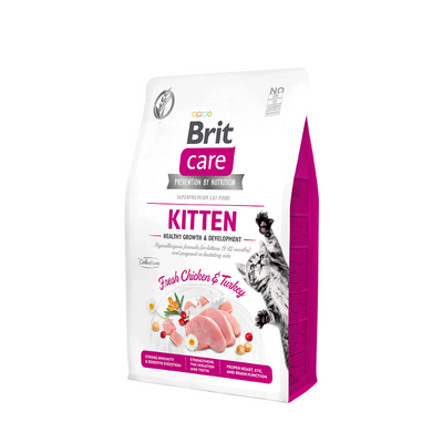 Brit care Gato GF Kitten Healthy Growth & Development 2K