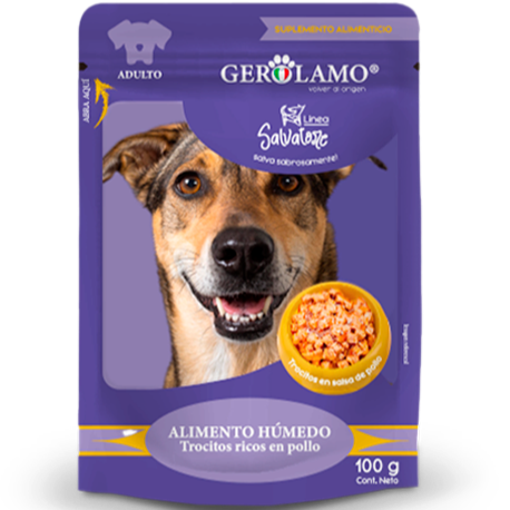 Gerolamo Salvatore Perro Pouch Pollo 100g