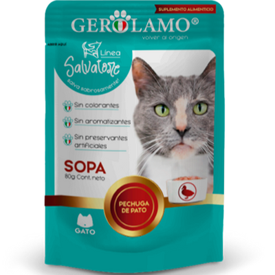 Gerolamo Salvatore Gato Sopa Pato 100g