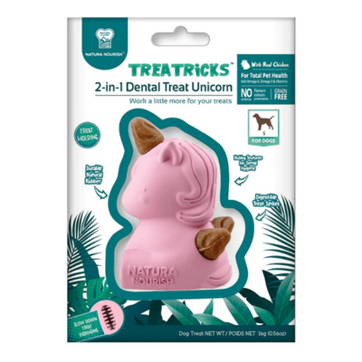Juguete Treatricks Unicornio Dental Snack Perros