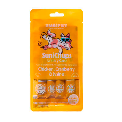 SuniChups Urinary Care 4 Sticks 14g Gatos