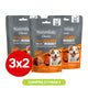 Pack 3x2 Naturalistic Classic Perros Salmon Nuggets 100g