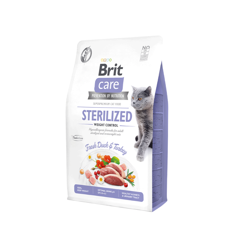 Brit care Gato GF Sterilized Weight Control 2K