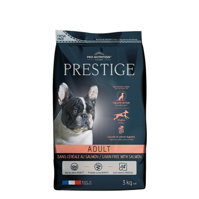 Prestige Perro Adulto Grain Free with Salmon 3Kg