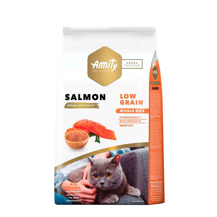 Amity Low Grain Salmon Gato Adulto