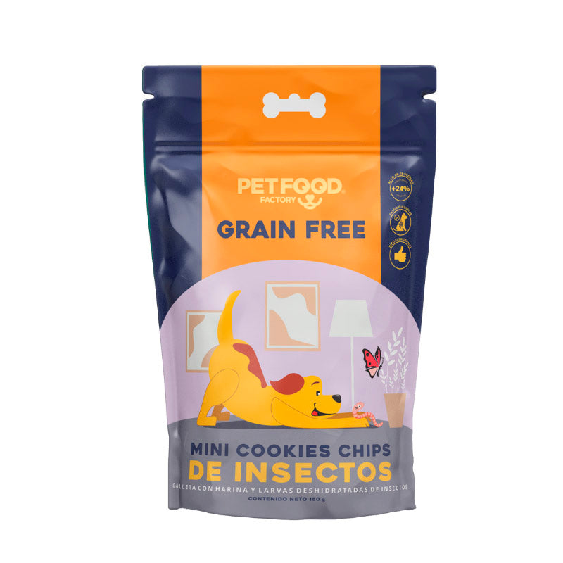 Petfood Galleta Mini Cookies Chips Perros 180g