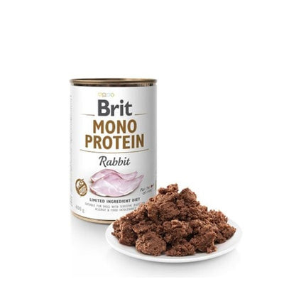 Brit care Mono Protein Lata Rabbit Perros 400g