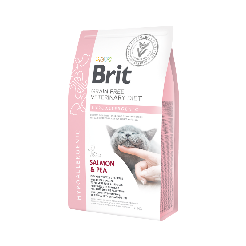Brit care Gato GF Hypoallergenic 2K