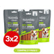 Pack 3x2 Naturalistic Classic Perros Duck Strip 100g