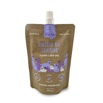Winga Caldo de Huesos Perros 250ml