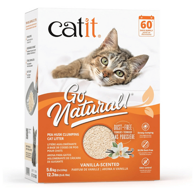 Catit Go Natural Arena Biodegradable Aglomerante Vainilla 5.6K